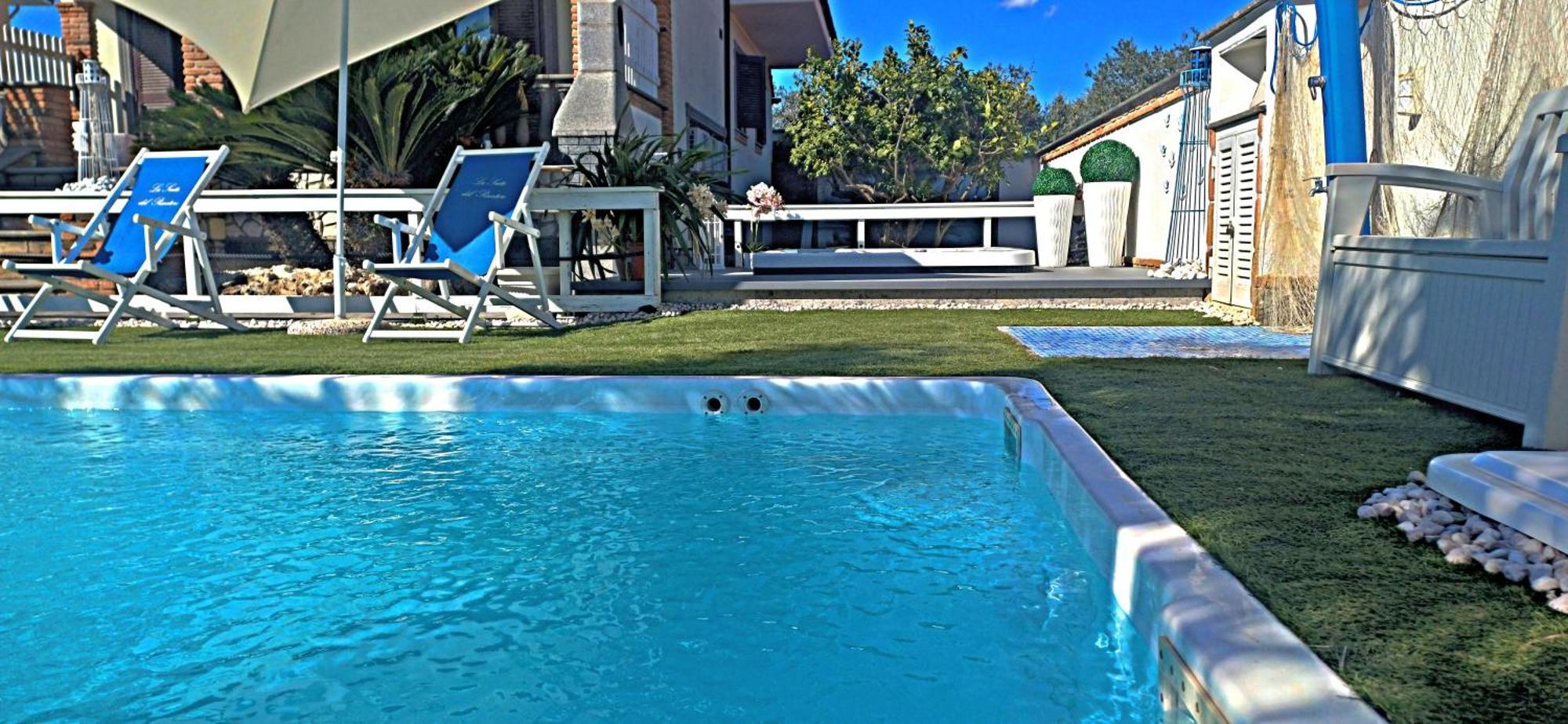 Alloggi Turistici Con Piscina Palestra Jacuzzi Sauna Anzio Dış mekan fotoğraf